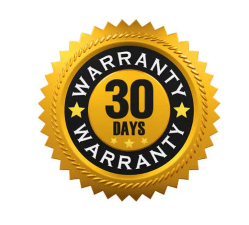 30 Day Warranty